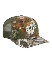 New Era Men's Camo Los Angeles Dodgers Realtree 9SEVENTY Adjustable Hat
