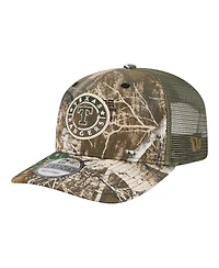 New Era Men's Camo Texas Rangers Realtree 9SEVENTY Adjustable Hat