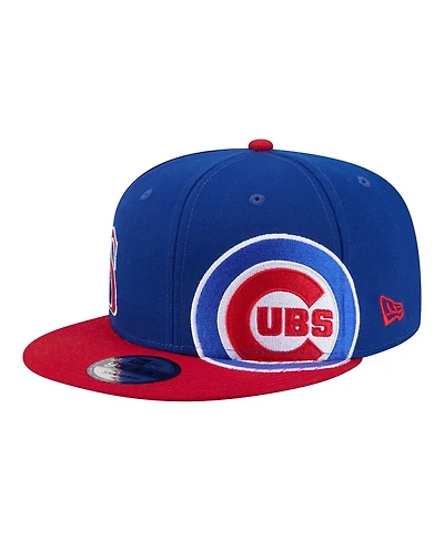 New Era Men's Royal/Red Chicago Cubs Stretched Two-Tone 9FIFTY Adjustable Hat