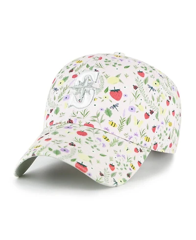 '47 Brand Big Girls Light Pink Seattle Mariners Posey Clean Up Adjustable Hat