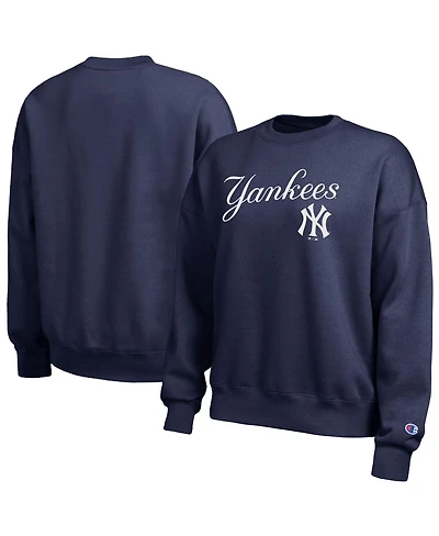 Champion Women's Athletic Navy New York Yankees All Star Sweatshirt