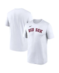 Nike Men's White Boston Red Sox New Legend Wordmark Dri-fit T-Shirt