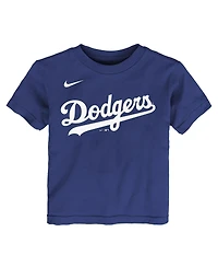 Nike Toddler Shohei Ohtani Royal Los Angeles Dodgers Name & Number T-Shirt