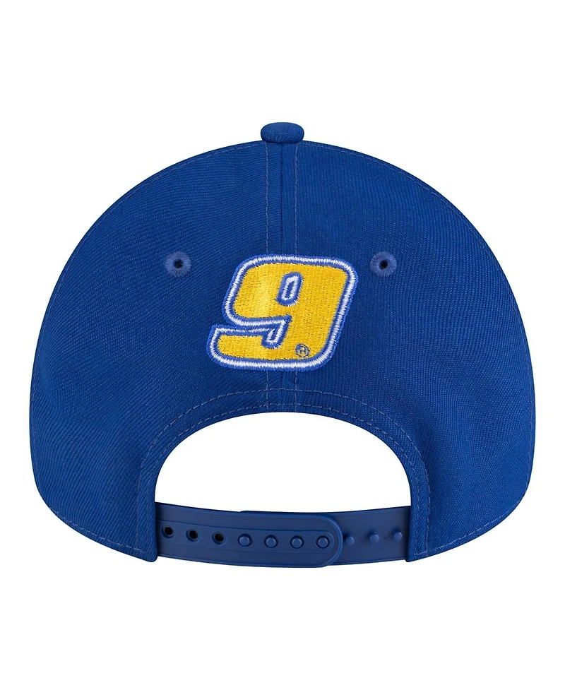 New Era Men's Blue Nascar Chase Elliott Napa Racing 9FORTY A-Frame Adjustable Hat