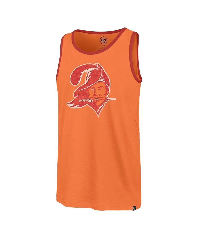 47 Brand Men's Orange Tampa Bay Buccaneers Premier Franklin Tank Top