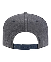 New Era Men's Navy Heather Detroit Tigers Denim Classic 19TWENTY Adjustable Hat