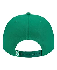 New Era Men's Kelly Green Boston Celtics Injection Cartoon Logo A-Frame 9FIFTY Adjustable Hat