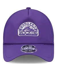 New Era Men's Purple Colorado Rockies 2026 Batting Practice Alternate Apex 9FORTY Adjustable Hat