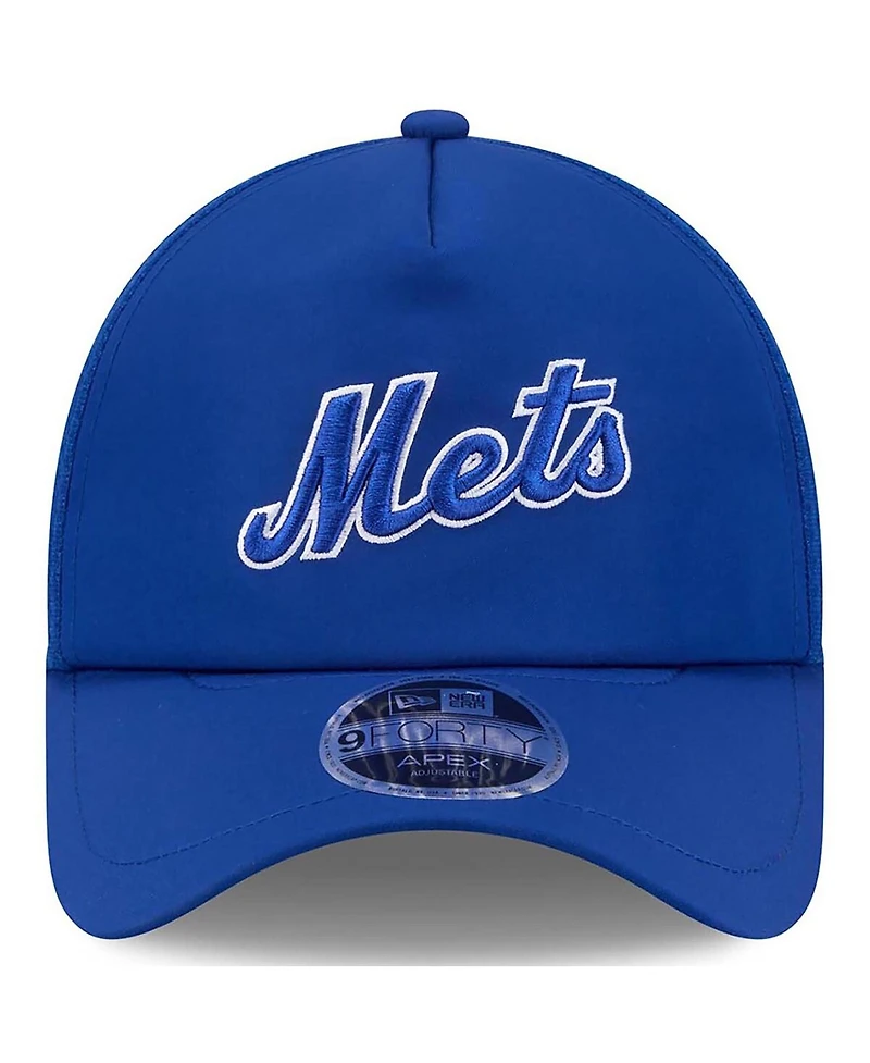 New Era Men's Royal New York Mets 2026 Batting Practice Alternate Apex 9FORTY Adjustable Hat