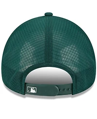 New Era Men's Green Athletics 2026 Batting Practice Alternate Apex 9FORTY Adjustable Hat