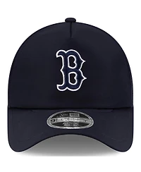 New Era Men's Navy Boston Red Sox 2026 Batting Practice Apex 9FORTY Adjustable Trucker Hat