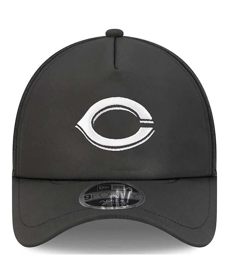 New Era Men's Cincinnati Reds 2026 Batting Practice Apex 9FORTY Adjustable Trucker Hat