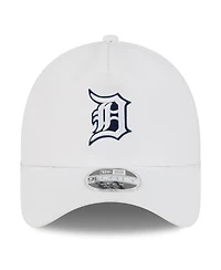 New Era Men's White Detroit Tigers 2026 Batting Practice Apex 9FORTY Adjustable Trucker Hat