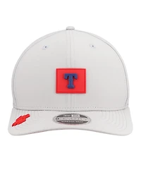 New Era Men's Gray Texas Rangers 2026 Clubhouse 9SEVENTY Adjustable Hat