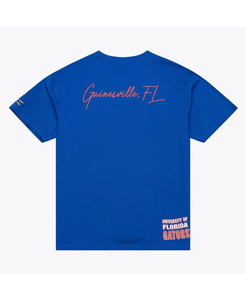 Mitchell & Ness Men's Royal Florida Gators Double Clutch Premium T-Shirt