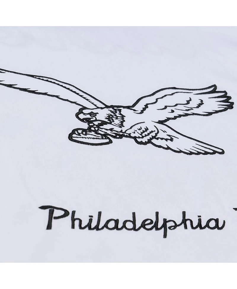 Mitchell & Ness Men's White Philadelphia Eagles Arctic T-Shirt