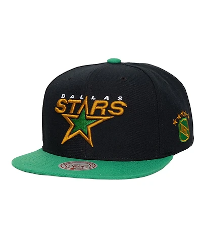 Mitchell & Ness Men's Black Dallas Stars Legendary Away Snapback Hat