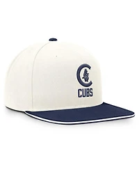 Nike Men's Cream/Navy Chicago Cubs Cooperstown Pro Dri-fit Snapback Hat