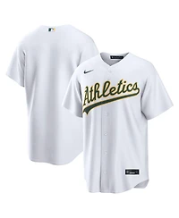 Nike Men's White Athletics Home Replica Jersey