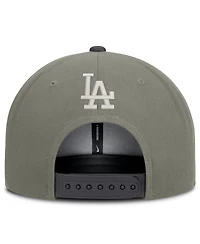 Nike Men's Olive Los Angeles Dodgers Pro Dri-fit Snapback Hat