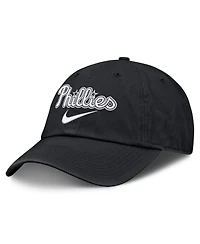 Nike Men's Black Philadelphia Phillies Primetime Club Adjustable Hat