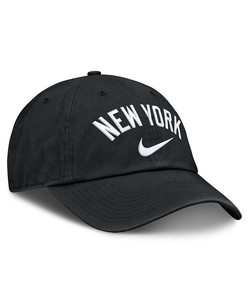 Nike Men's Black New York Yankees Primetime Club Adjustable Hat