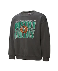 Mitchell & Ness Men's Black Boston Celtics Nba Downtown Collection Fleece Sweatshirt