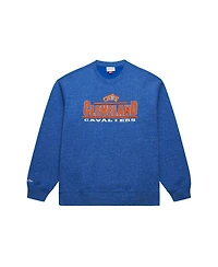 Mitchell & Ness Men's Royal Cleveland Cavaliers Throw It Back Fleece Sweatshirt