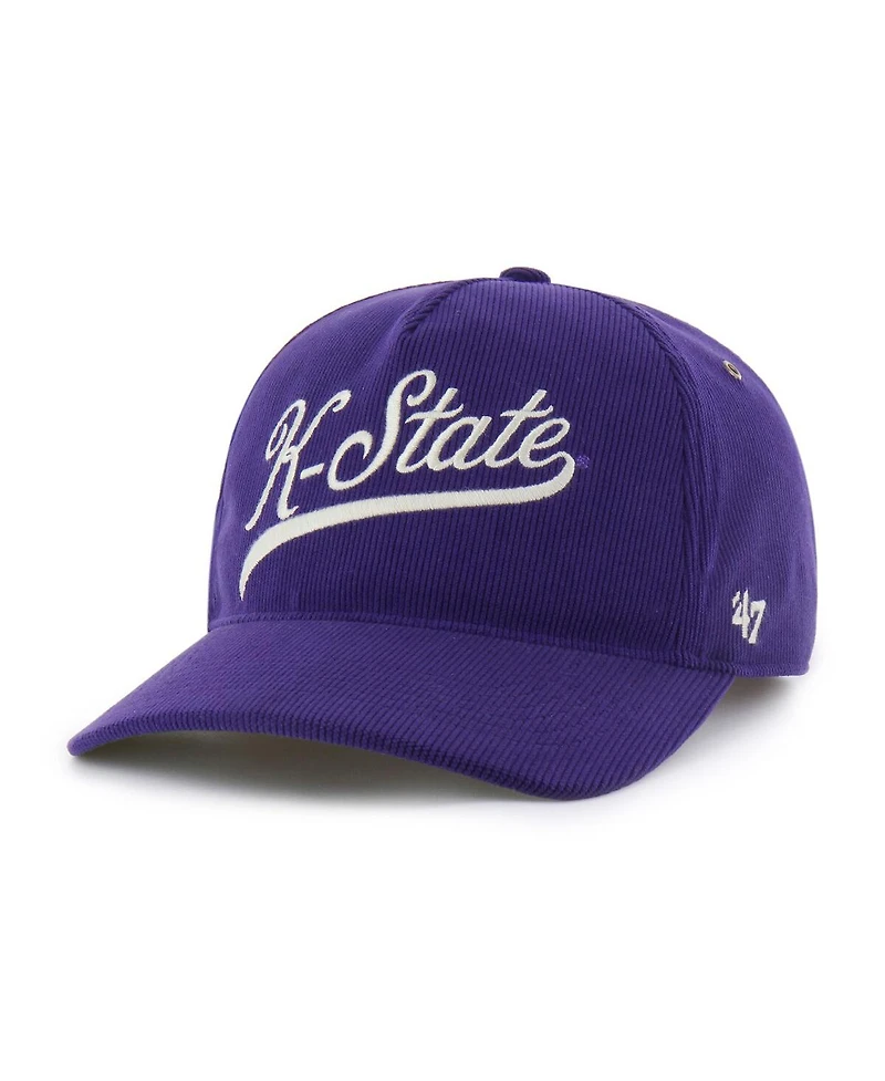 '47 Brand Men's and Women's Purple Kansas State Wildcats Collections Golden Age Corduroy Hitch Adjustable Hat