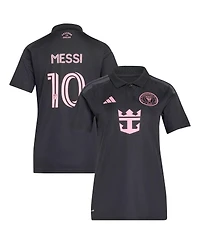 Adidas Women's Lionel Messi Black Inter Miami Cf 2026 Presagio Replica Jersey