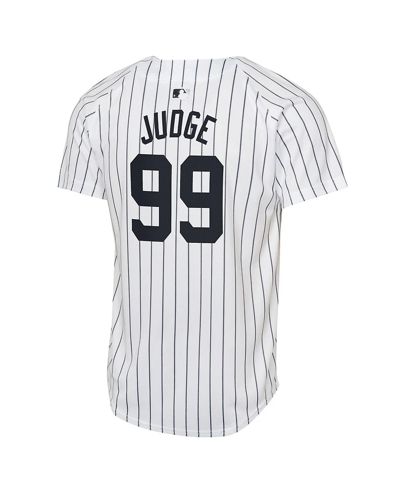 Nike Big Boys and Girls Aaron Judge White New York Yankees Home Limited Player Jersey