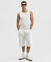 Mode of One Men's Cotton Relaxed Ribbed Tank Top, Macy's Exclusive