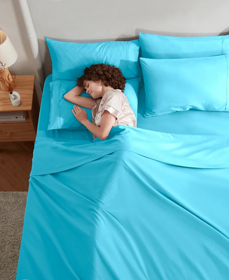 Nestl Extra Deep Pocket 6-Pc. Sheet Set, California King