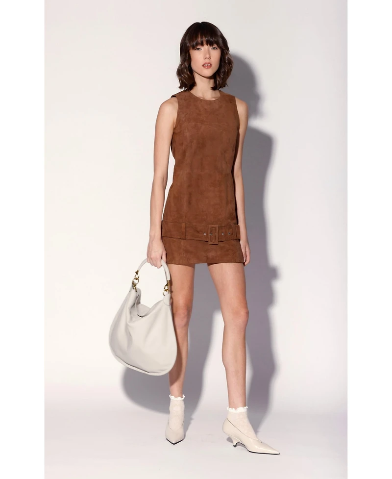 Walter Baker Women's Vanna Suede Shift Dress