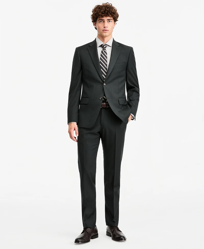 Tommy Hilfiger Men's Modern-Fit Flannel Suit Jacket