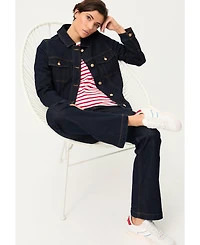 Olsen Women's Dark Denim Jacket