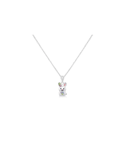 Chanteur Girls Hypoallergenic Kids Bunny Pendant Necklace