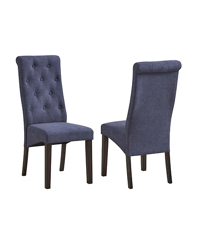 Kings Brand Furniture Set of 2 Dining Chairs