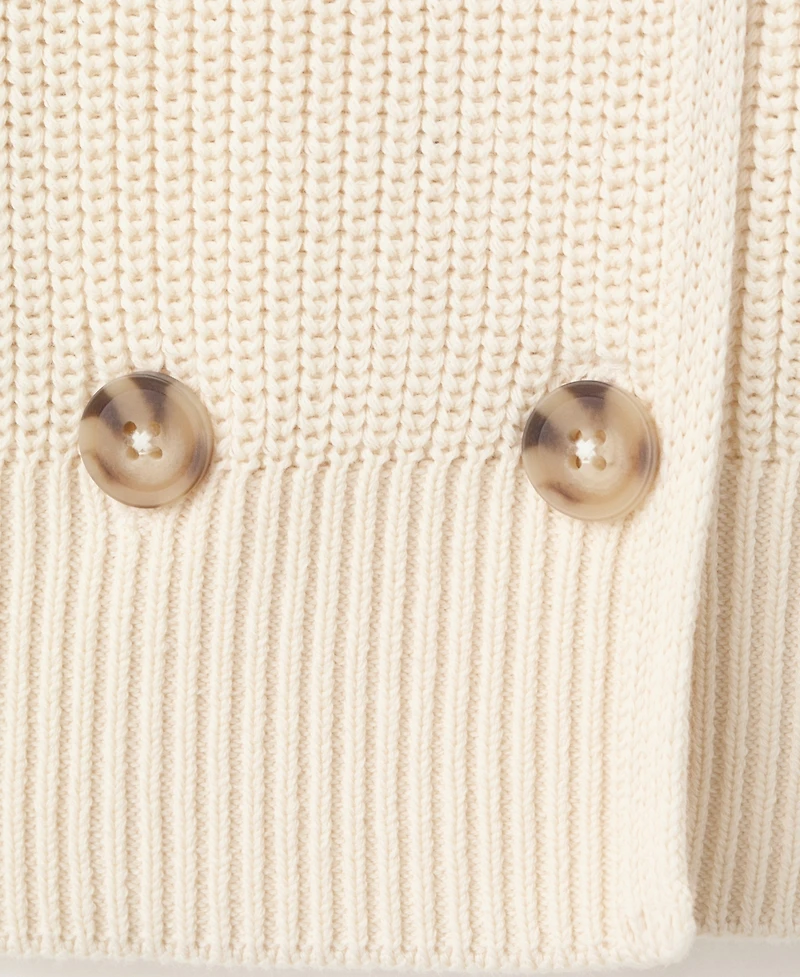 Mango Women's Knitted Buttoned Jacket