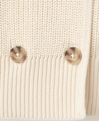 Mango Women's Knitted Buttoned Jacket