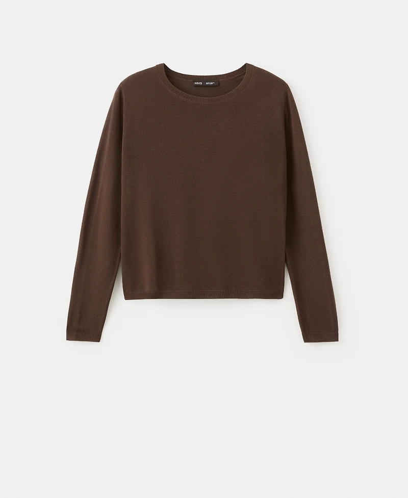 Mango Women's Long-Sleeve Knitted Sweater