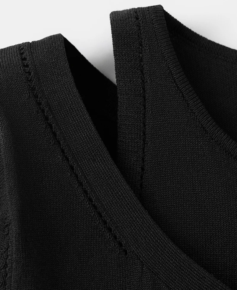 Mango Women's Combined Knitted Sweater