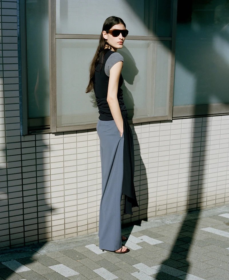 Mango Women's Knot Detail Cotton Top