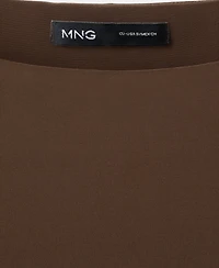 Mango Women's Three-Quarter-Sleeve Blouse