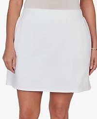 Ruby Rd. Plus French Terry Pull-On Skort