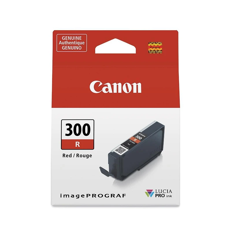 Canon Pfi-300 Red Ink Tank for imagePROGRAF Pro-300