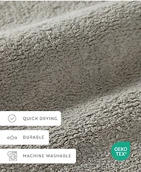 ienjoy Home Reversible Cotton Bath Mat, 24" x 17"