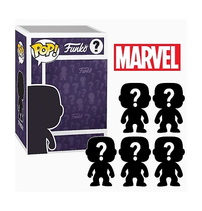 Funko Pack of Surprise Mystery Marvel Pop! Randomly Selected
