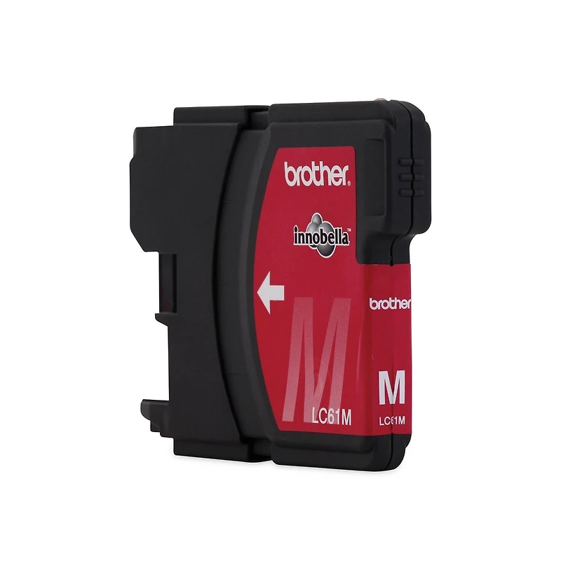 Brother LC61M Innobella Standard Yield Magenta Color Ink Cartridge (Approximatly 325 Pages)