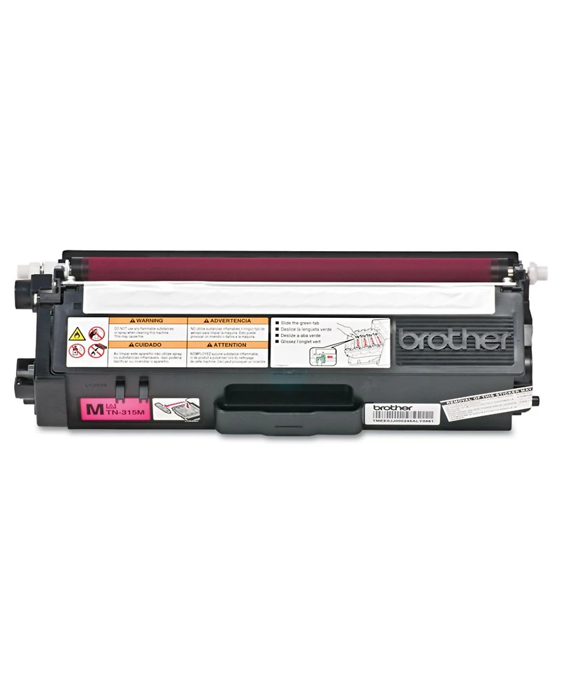 Brother TN315 High Yield Magenta Toner Cartridge, Upto 3500 Page Yields